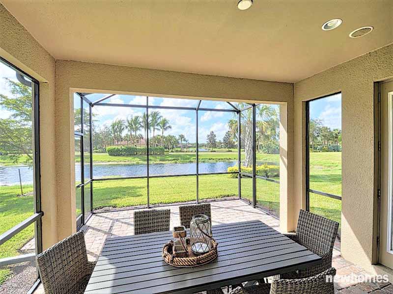 BRIDGETOWN AT THE PLANTATION, Fort Myers, Florida,  image description: Martin Ray Model Home at Bridgetown at the Plantation  in Fort Myers Florida